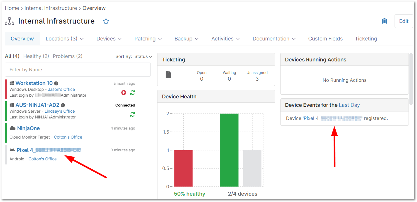 org dashboard_new device registered.png
