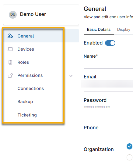 NinjaOne Platform: Permission Settings for End Users - NinjaOne