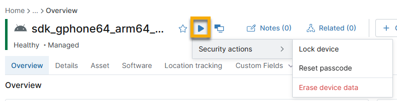 Manage Devices and Run Actions - NinjaOne