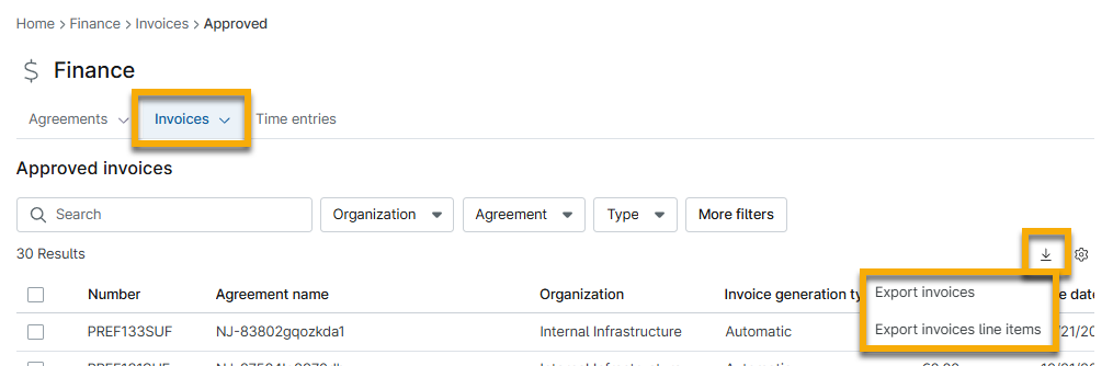 PSA_finance_invoices_export.png