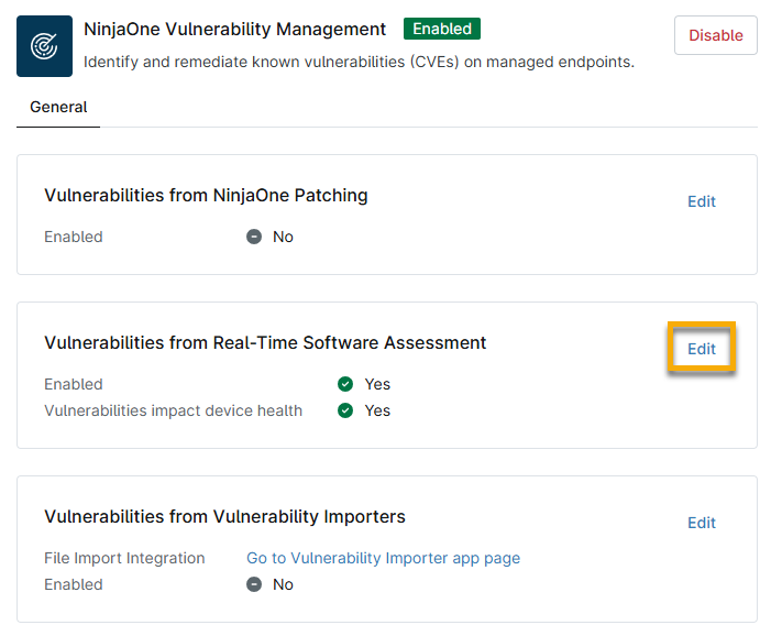 Real-time Software Scanning Assessment Overview