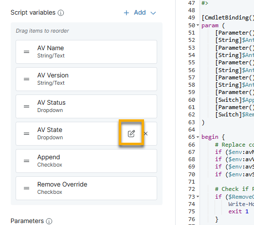 Ninjaone Script Variables Dépannage de l'agent NinjaOne : Ajouter une dérogation pour l'antivirus ...